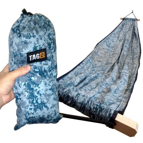 ننو و تخت آویز دو سر چوب تک نفره - تصویر 2